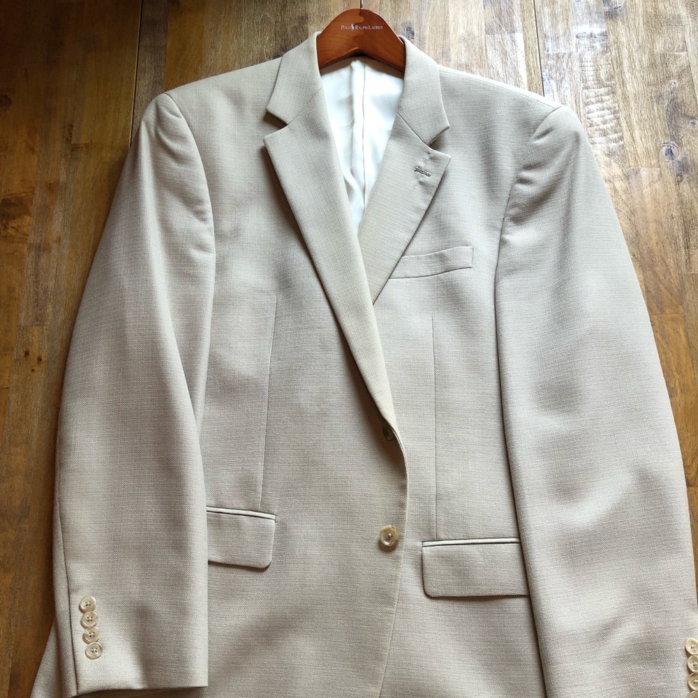 42L Beige Lauren by Ralph Lauren Sport Coat